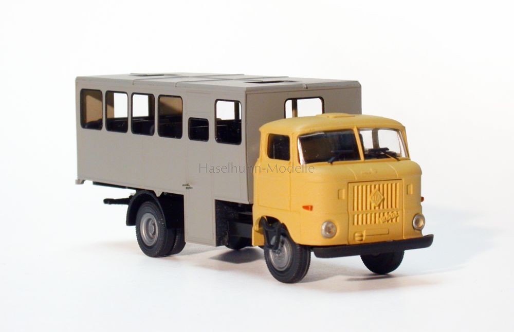 H310BS - Bausatz Leutetransport-Koffer H0 - Aufbauvorschlag
