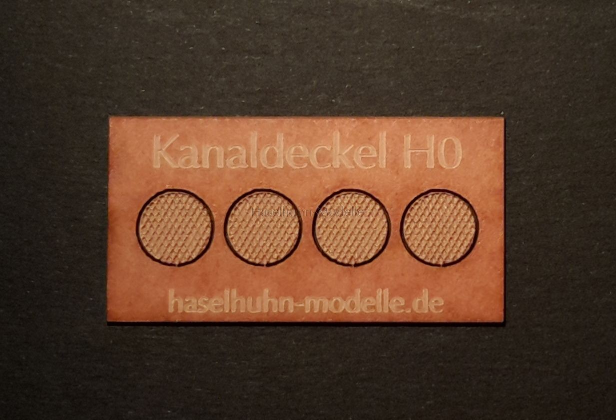 Kanaldeckel H0