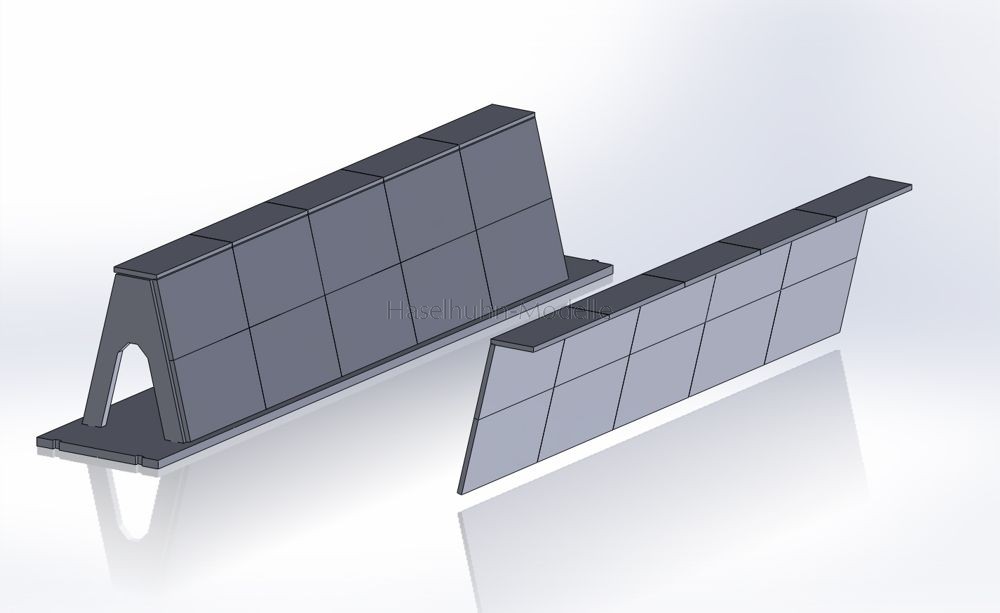 T952SE - zusätzliche Mulde für das Silowand-System