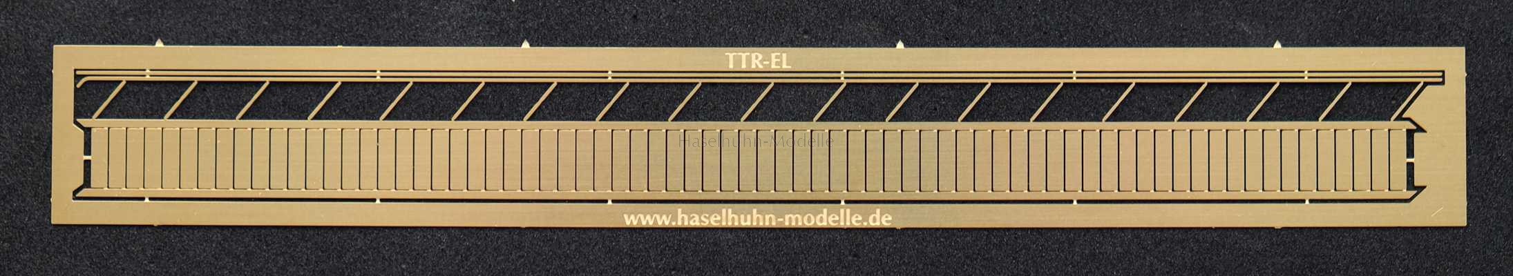 Treppenband TT 175 mm lang, frei teilbar, mit verstellbarem Handlauf
