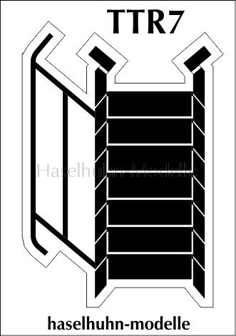 TTR7  - 7stufige Treppe TT