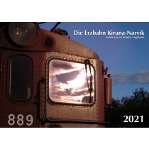 Erzbahn Kiruna-Narvik Kalender 2021 Deckblatt
